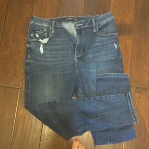 Simply Vera Vera Wang Dark Blue Jeans